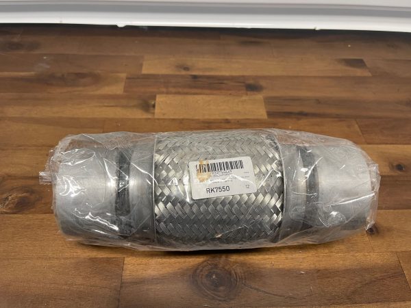 RK7550 3" X 6" HEAVY DUTY STAINLESS STEEL EXHAUST FLEX PIPE 10" OL