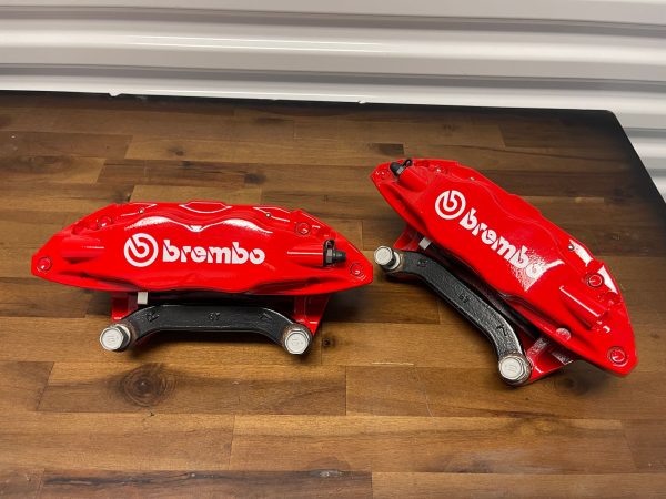 13-24 SUBARU BRZ / 08-24 WRX / 08-17 STI FRONT & REAR RED BREMBO BRAKE CALIPERS 8K MILES - Image 12