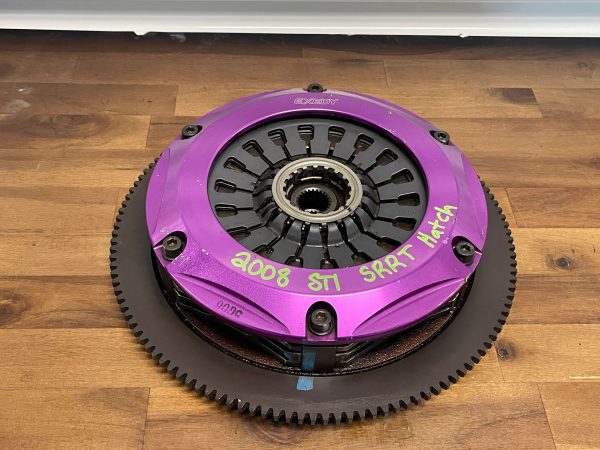 EXEDY STAGE 4 HEAVY DUTY TWIN DISC CLUTCH FOR 2004-2021 SUBARU WRX STI 2K MILES