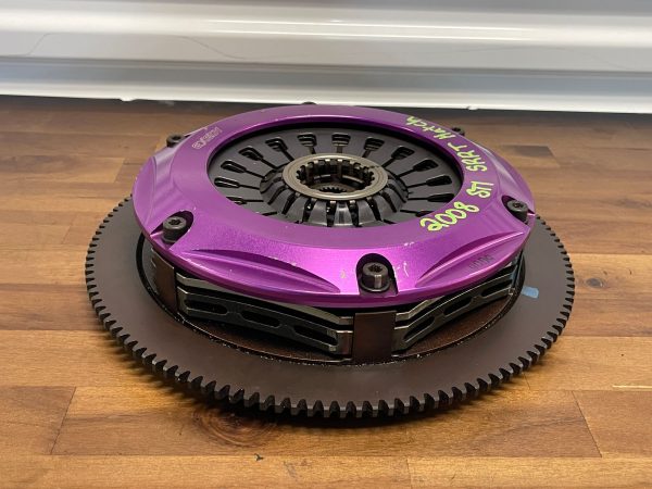 EXEDY STAGE 4 HEAVY DUTY TWIN DISC CLUTCH FOR 2004-2021 SUBARU WRX STI 2K MILES - Image 2