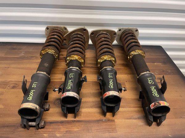 BC RACING BR TYPE FRONT & REAR COILOVERS FOR 2002-2007 SUBARU WRX / 2004 STI