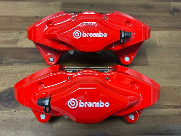 13-24 SUBARU BRZ / 08-24 WRX / 08-17 STI FRONT & REAR RED BREMBO BRAKE CALIPERS 8K MILES - Image 7