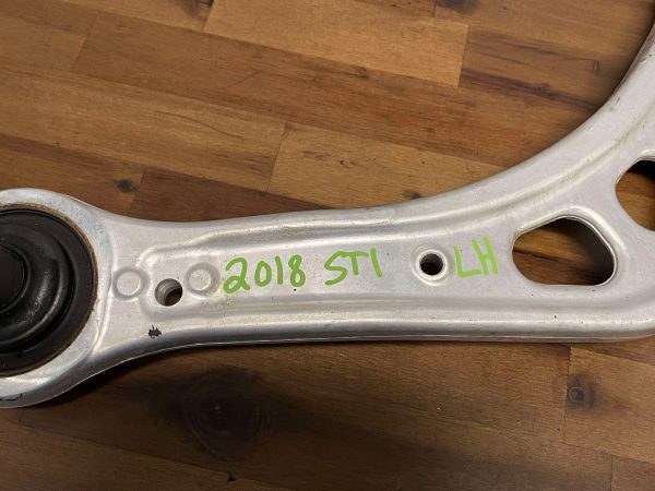 2015-2021 SUBARU WRX & STI FRONT LH LOWER ALUMINUM CONTROL ARM DRIVER SIDE OEM - Image 7