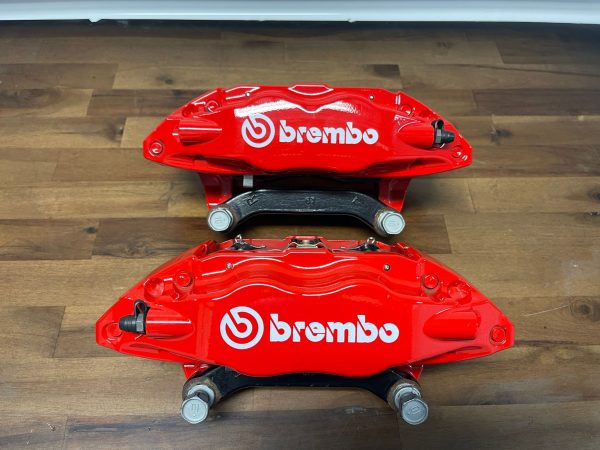 13-24 SUBARU BRZ / 08-24 WRX / 08-17 STI FRONT & REAR RED BREMBO BRAKE CALIPERS 8K MILES - Image 11