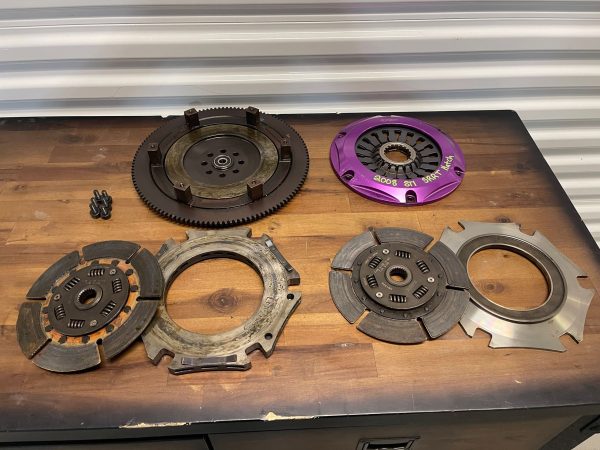 EXEDY STAGE 4 HEAVY DUTY TWIN DISC CLUTCH FOR 2004-2021 SUBARU WRX STI 2K MILES - Image 6