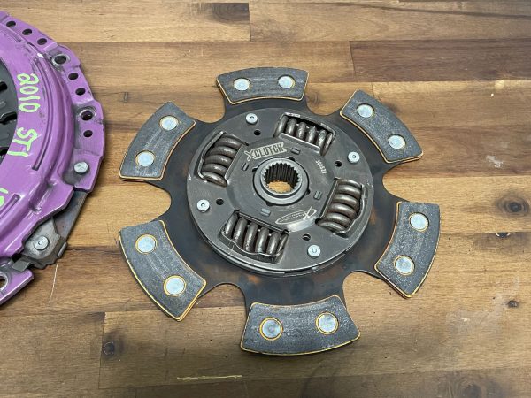 XCLUTCH SPRUNG CERAMIC STAGE 2 CLUTCH KIT FOR 2004-2021 SUBARU WRX STI 12K MILES - Image 4