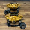 2004-2007 SUBARU WRX STI FRONT & REAR GOLD BREMBO BRAKE CALIPERS OEM 71K MILES - Image 14