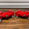 13-24 SUBARU BRZ / 08-24 WRX / 08-17 STI FRONT & REAR RED BREMBO BRAKE CALIPERS 8K MILES - Image 6