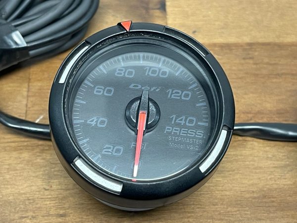 DEFI RED RACER 52MM 1-30 PSI BOOST & 0-140 PSI OIL PRESSURE GAUGE DF06602 DF06502 - Image 4
