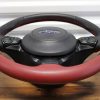 2020 SUBARU BRZ TS RED / BLACK LEATHER STEERING WHEEL & HORN OEM - Image 7