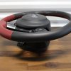 2020 SUBARU BRZ TS RED / BLACK LEATHER STEERING WHEEL & HORN OEM - Image 10