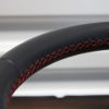 2020 SUBARU BRZ TS RED / BLACK LEATHER STEERING WHEEL & HORN OEM - Image 11