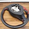 2020 SUBARU BRZ TS RED / BLACK LEATHER STEERING WHEEL & HORN OEM - Image 14