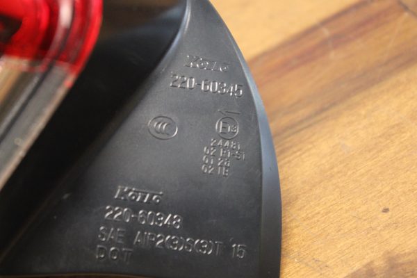 2020 SUBARU BRZ TS LH TAILLIGHT TAIL LAMP DRIVER SIDE 39K MILES OEM 84912CA190 - Image 7