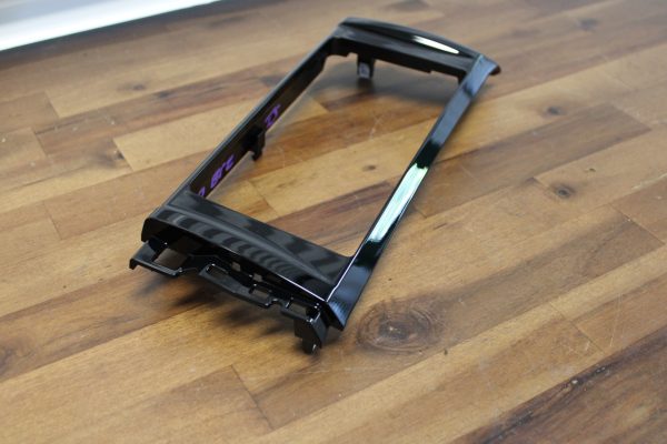 2020 SUBARU BRZ TS GLOSS BLACK RADIO HEAD UNIT TRIM BEZEL OEM 66060CA240 - Image 4