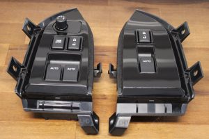 2020 SUBARU BRZ TS GLOSS BLACK WINDOW SWITCHES LH/RH LEFT RIGHT SET OEM
