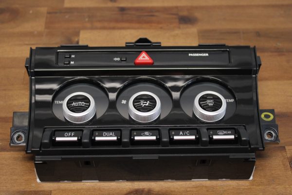 2020 SUBARU BRZ TS DASH A/C CLIMATE CONTROL SWITCH & GLOSS BLACK TRIM 72311CA130 - Image 2