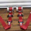 2020 SUBARU BRZ TS RED FRONT SEAT BELT SET LH/RH OEM 64621CA030 64621CA020