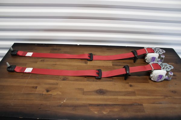 2020 SUBARU BRZ TS RED FRONT SEAT BELT SET LH/RH OEM 64621CA030 64621CA020 - Image 12