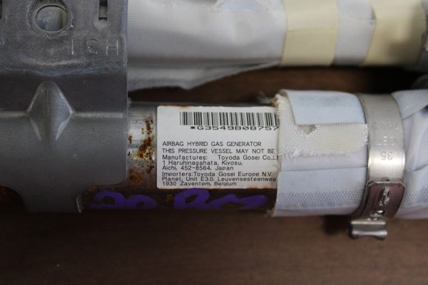 2020 SUBARU BRZ TS LH CURTAIN ASSEMBLY DRIVER SIDE OEM 98251CA031 - Image 7