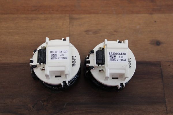 2020 SUBARU BRZ TS PIONEER DASH TWEETER SPEAKER SET OEM 86301CA130 - Image 6