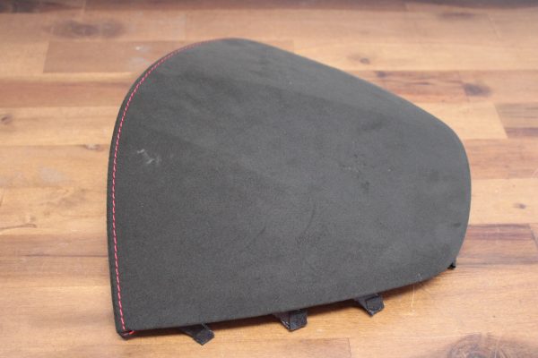 2020 SUBARU BRZ TS DASH CLUSTER HOOD TRIM ALCANTARA RED STITCHED OEM 66180CA190 - Image 4