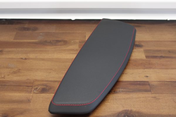 2020 SUBARU BRZ TS RH DASH COVER TRIM LEATHER RED STITCHED 66077CA221 S15508560 - Image 2