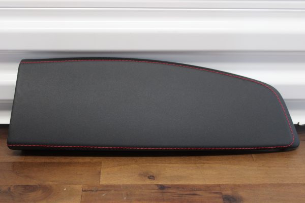 2020 SUBARU BRZ TS RH DASH COVER TRIM LEATHER RED STITCHED 66077CA221 S15508560 - Image 4