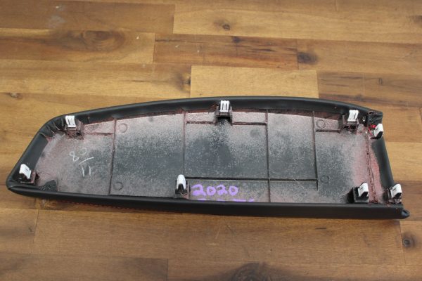 2020 SUBARU BRZ TS RH DASH COVER TRIM LEATHER RED STITCHED 66077CA221 S15508560 - Image 5