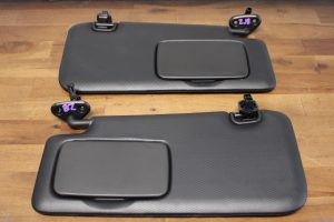 2020 SUBARU BRZ TS BLACK SUN VISOR SET OEM 92011CA210VH 92011CA200VH