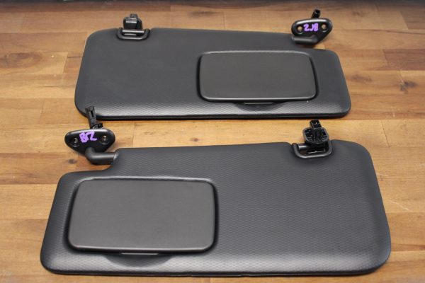 2020 SUBARU BRZ TS BLACK SUN VISOR SET OEM 92011CA210VH 92011CA200VH