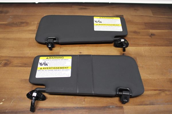 2020 SUBARU BRZ TS BLACK SUN VISOR SET OEM 92011CA210VH 92011CA200VH - Image 4