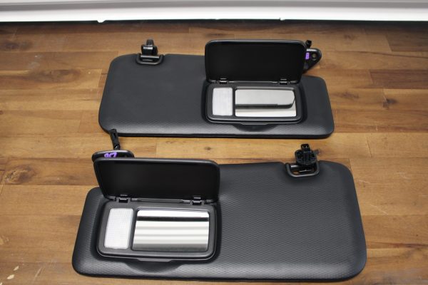 2020 SUBARU BRZ TS BLACK SUN VISOR SET OEM 92011CA210VH 92011CA200VH - Image 5