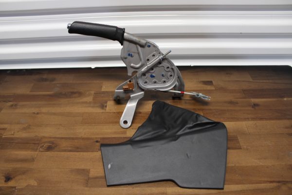 2020 SUBARU BRZ TS PARKING E-BRAKE HANDLE & LEATHER RED STITCHED BOOT OEM - Image 8