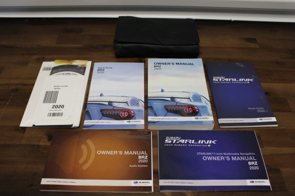 2020 SUBARU BRZ TS OWNERS MANUAL STARLINK NAVIGATION OPERATOR USER GUIDE OEM