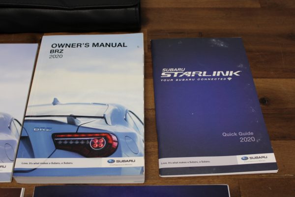 2020 SUBARU BRZ TS OWNERS MANUAL STARLINK NAVIGATION OPERATOR USER GUIDE OEM - Image 3
