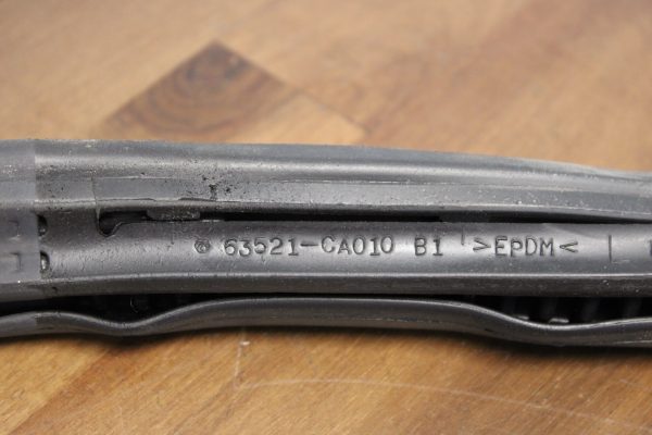 2020 SUBARU BRZ TS LH UPPER RUBBER WEATHER SEAL STRIP DRIVER SIDE 63521CA010 - Image 8
