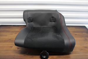 2020 SUBARU BRZ TS REAR LH SEAT SUEDE RED STITCHED DRIVER SIDE OEM 64340CA580VL