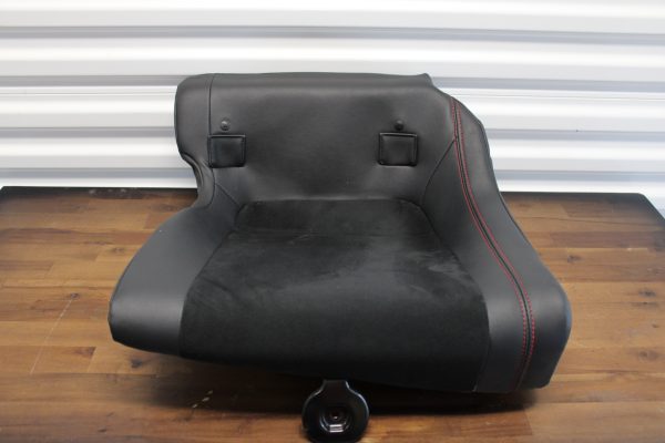 2020 SUBARU BRZ TS REAR LH SEAT SUEDE RED STITCHED DRIVER SIDE OEM 64340CA580VL