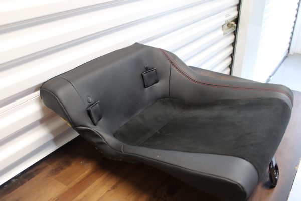 2020 SUBARU BRZ TS REAR LH SEAT SUEDE RED STITCHED DRIVER SIDE OEM 64340CA580VL - Image 2