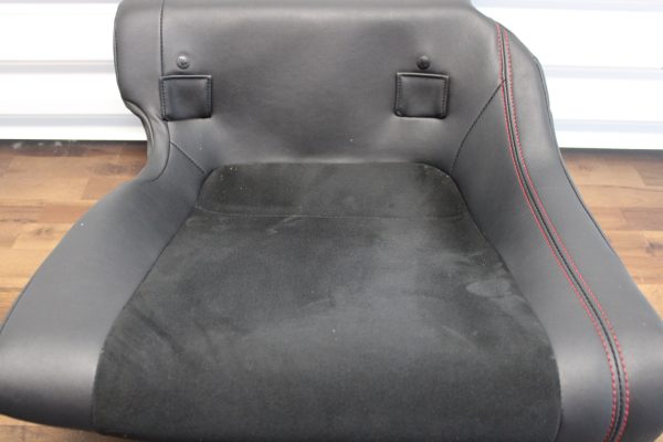 2020 SUBARU BRZ TS REAR LH SEAT SUEDE RED STITCHED DRIVER SIDE OEM 64340CA580VL - Image 5