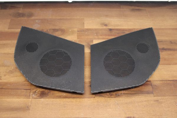 2020 SUBARU BRZ TS UPPER DASH BOARD SPEAKER COVER SET OEM 66118CA010 66118CA000 - Image 2
