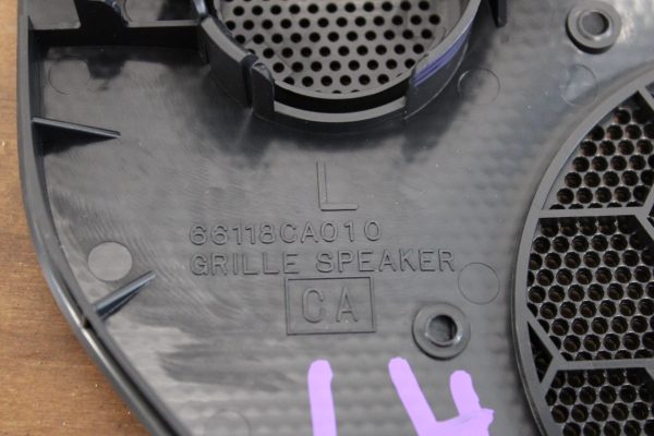 2020 SUBARU BRZ TS UPPER DASH BOARD SPEAKER COVER SET OEM 66118CA010 66118CA000 - Image 4