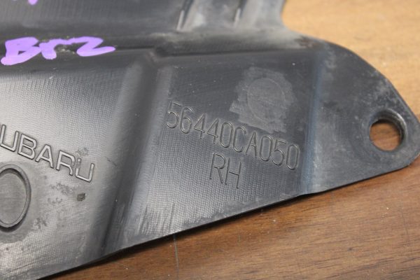 2020 SUBARU BRZ TS UNDER TRAY EXHAUST COVER SHIELD SET OEM 56440CA060 56440CA050 - Image 5