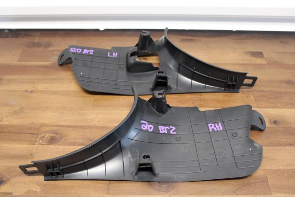 2020 SUBARU BRZ TS LOWER A PILLAR KICK PANEL COVER SET OEM 94060CA090 94060CA100 - Image 4