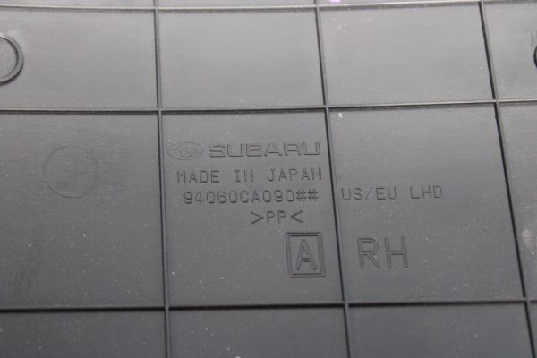 2020 SUBARU BRZ TS LOWER A PILLAR KICK PANEL COVER SET OEM 94060CA090 94060CA100 - Image 5