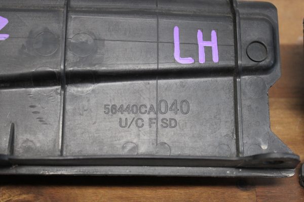 2020 SUBARU BRZ TS UNDER BODY SPLASH SHIELD LH/RH OEM 56440CA040 56440CA032 - Image 5