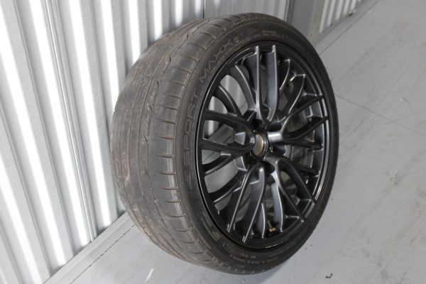 2015-2017 SUBARU WRX STI ENKEI RIM WHEEL & TIRE 18X8.5 +55 5X114 OEM #1 - Image 2
