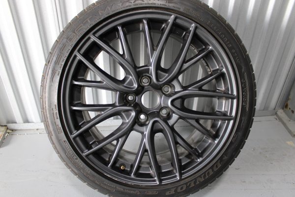 2015-2017 SUBARU WRX STI ENKEI RIM WHEEL & TIRE 18X8.5 +55 5X114 OEM #1 - Image 4