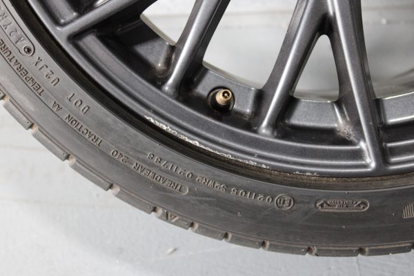 2015-2017 SUBARU WRX STI ENKEI RIM WHEEL & TIRE 18X8.5 +55 5X114 OEM #1 - Image 5